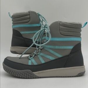 STQ Women's Winter Walking Boots Zip Up Lightweight Cozy Ankle Bootie Size 11